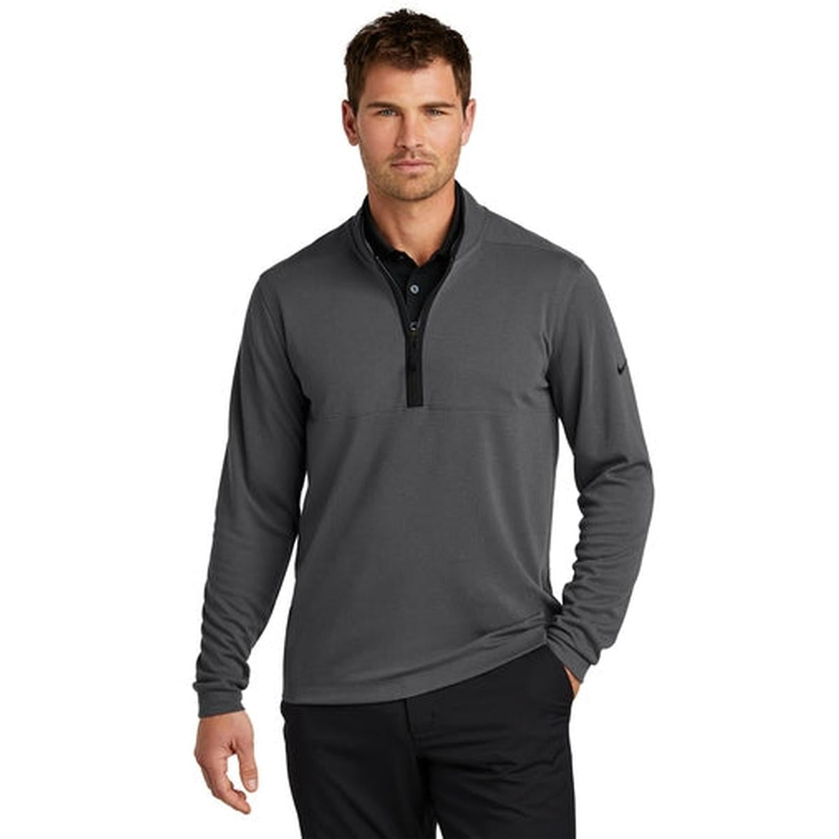 Nike Textured 1/2-Zip Cover-Up