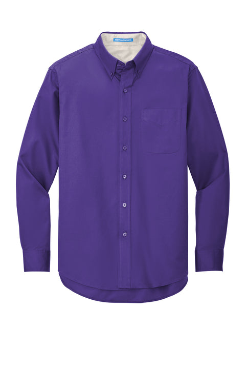 Port Authority Men's L/S Easy Care Twill