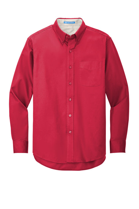 Port Authority Men's L/S Easy Care Twill