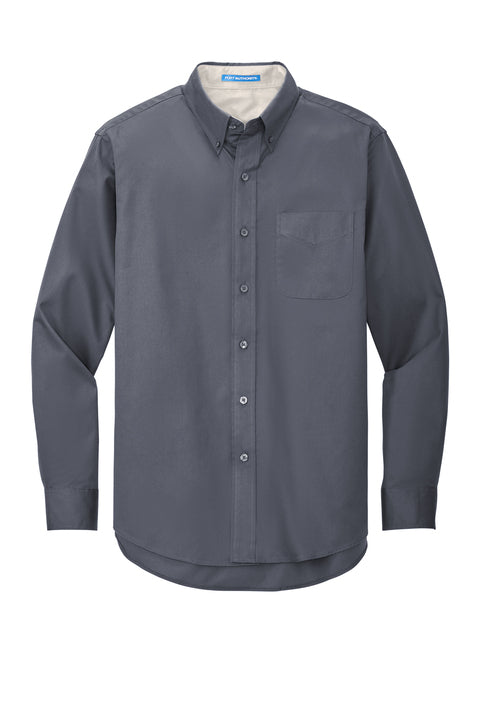 Port Authority Men's L/S Easy Care Twill