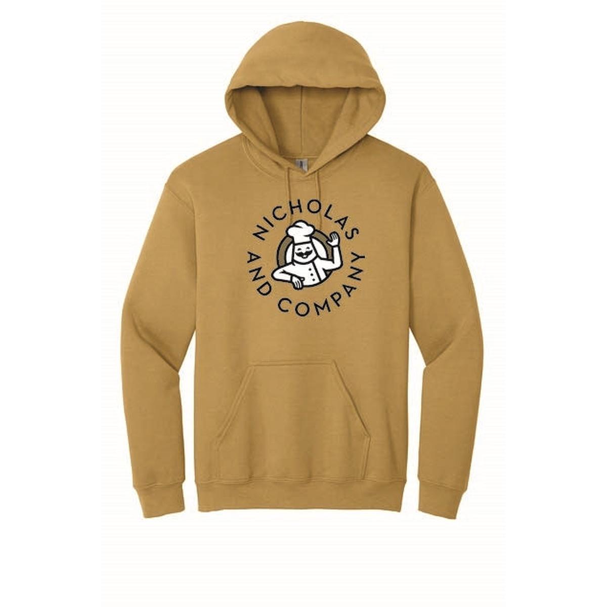 Nicholas Round Logo Hooded Sweatshirt