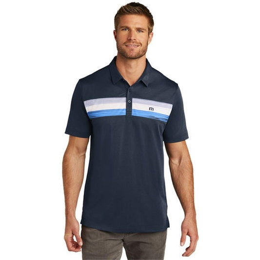 TravisMathew Cabana Chest Stripe Polo
