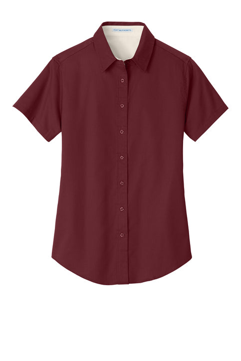 Port Authority Ladies S/S Easy Care Twill