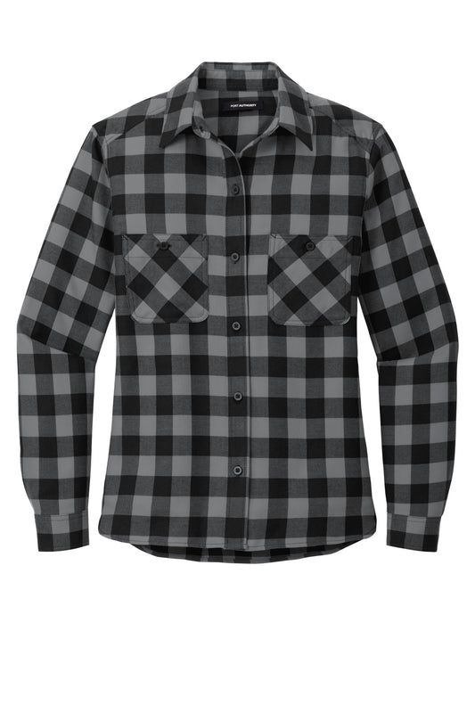 Grey/ Black Buffalo Check - 