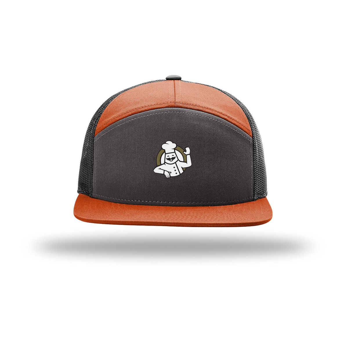 Charcoal/ Burnt Orange/ Black - Chef