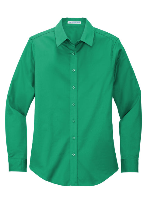 Port Authority Women's L/S Easy Care Twill
