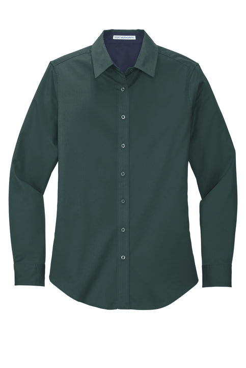 Port Authority Women's L/S Easy Care Twill