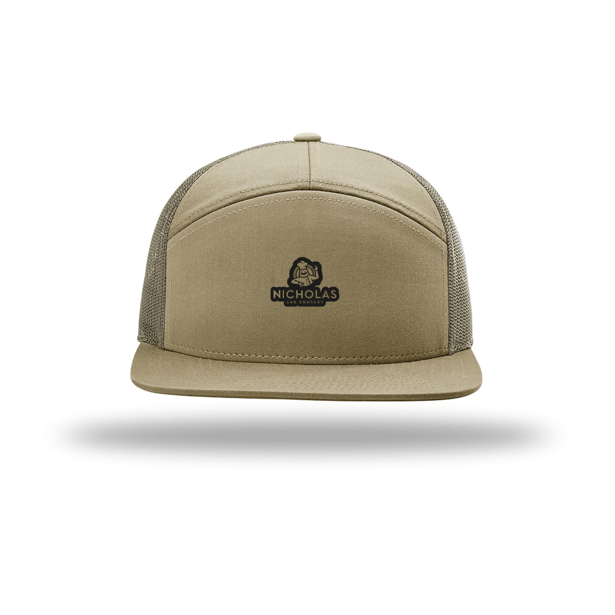 Pale Khaki/ Loden - Nicholas Full Logo