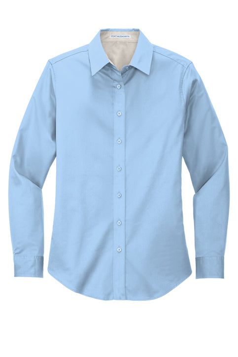 Port Authority Women's L/S Easy Care Twill
