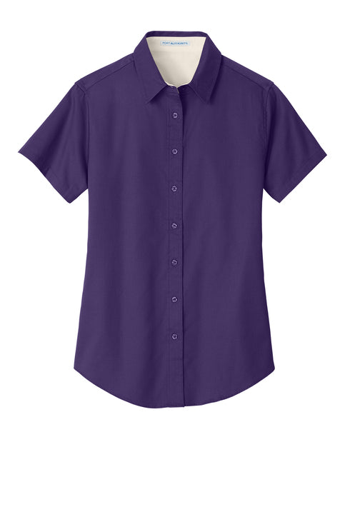 Port Authority Ladies S/S Easy Care Twill