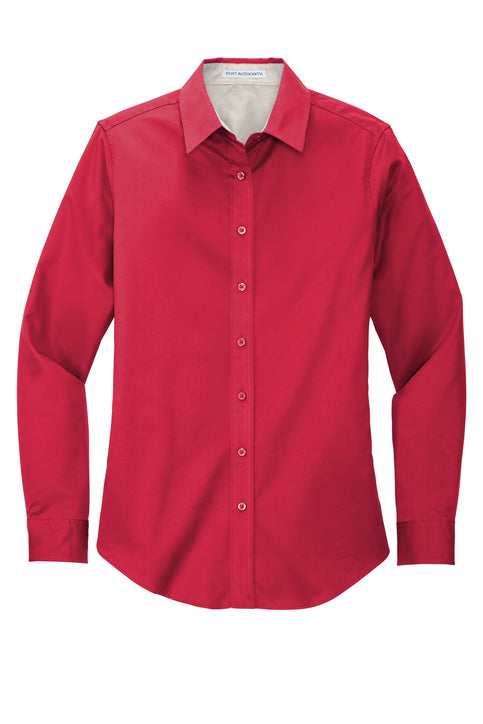 Port Authority Women's L/S Easy Care Twill