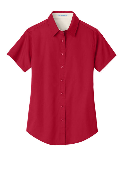 Port Authority Ladies S/S Easy Care Twill