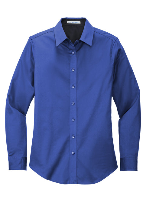 Port Authority Women's L/S Easy Care Twill