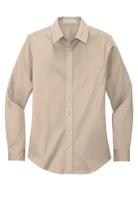 Port Authority Women's L/S Easy Care Twill